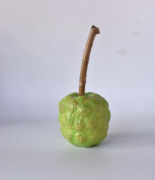 Hand-Carved Wooden Cloud Fruit Series Ornament