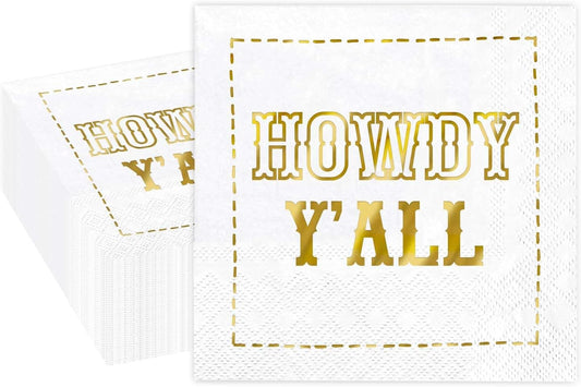 1008 Howdy Y’all Cocktail Cocktail Napkins