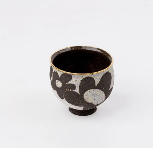 Hand-Painted Garden Series Floral Cup