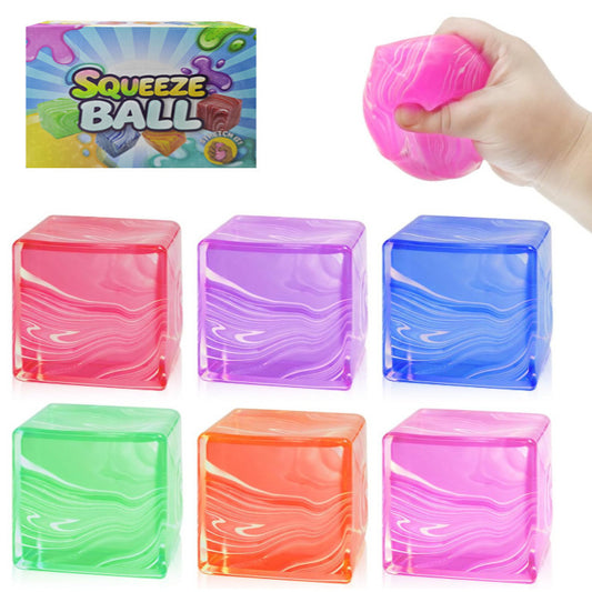 Ice Cube Stress Ball 4Cm Relieve Stress Toy