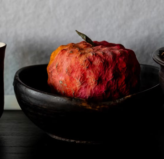 Handcrafted Camphorwood Lychee Ornament