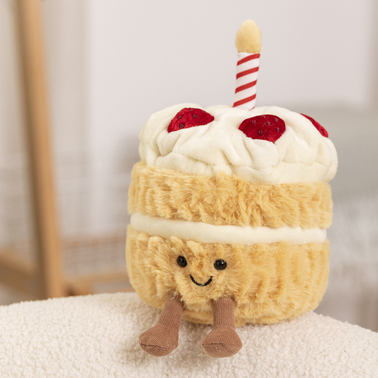 Birthday Cake Plush Wedding Toss Doll