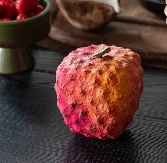 Handcrafted Camphorwood Lychee Ornament