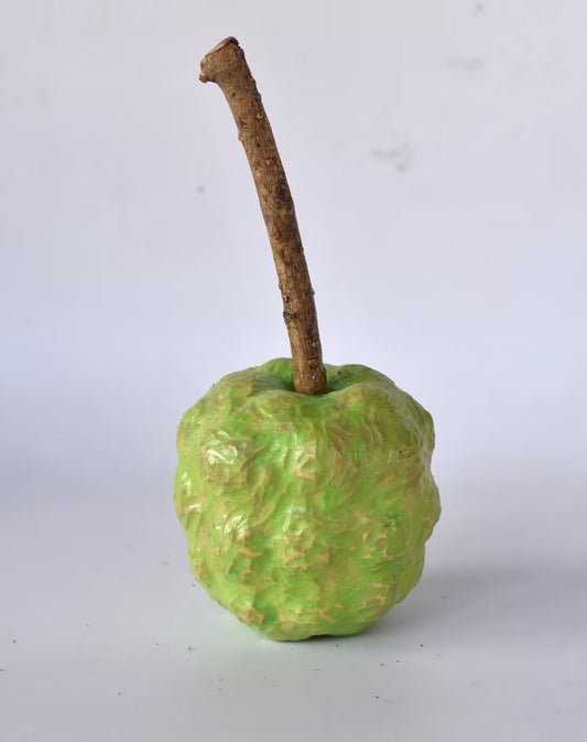 Hand-Carved Wooden Cloud Fruit Series Ornament