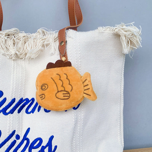 Taiyaki Plush Coin Purse