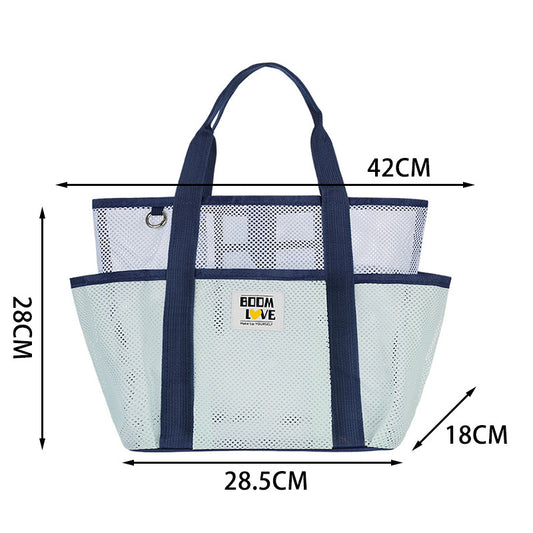 Waterproof Mesh Swim Cradle Net Kids Beach Bag