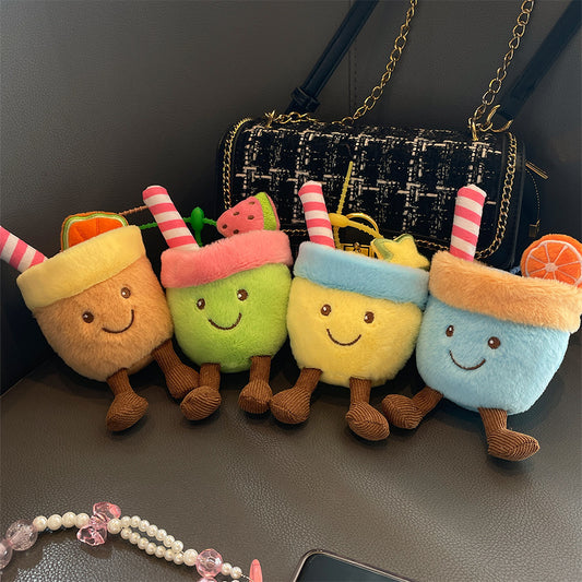 Fruit and Vegetable Plush Keychain Claw Machine Doll