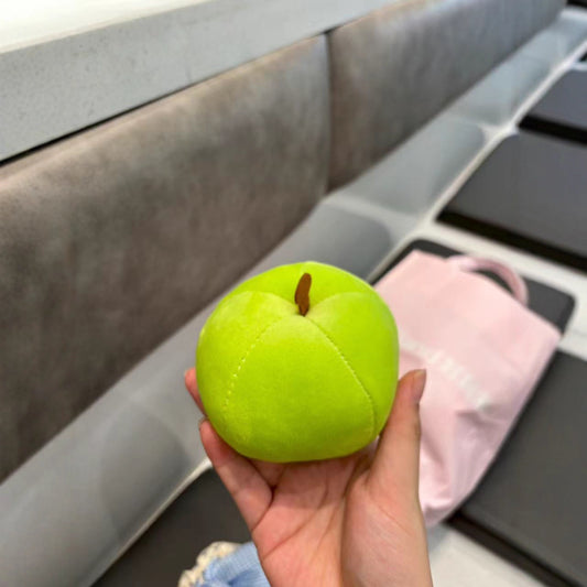 Cute Apple Stress Relief Stuffed Plush Desk Companion Gift Plush Toy