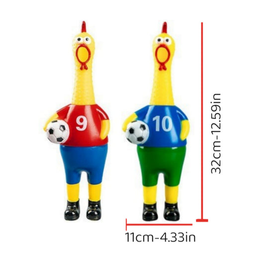 Screaming Chicken World Cup Jersey Toy