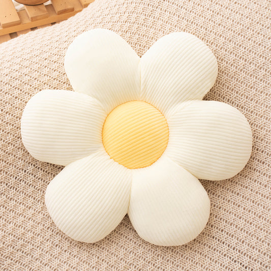 Sunflower Daisy Flower Seat Floor Cushion for Office Student
