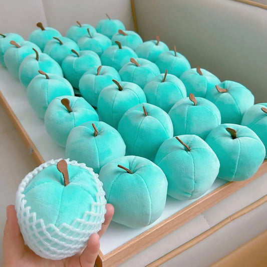 Cute Apple Stress Relief Stuffed Plush Desk Companion Gift Plush Toy