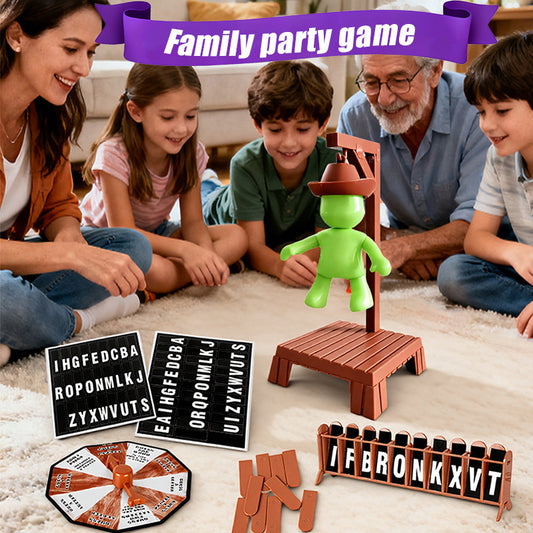 Cross-Border Magnetic Gallows Board Game Toy English Word Game Desktop Parent-Child Interaction Amazon Popular Wholesale