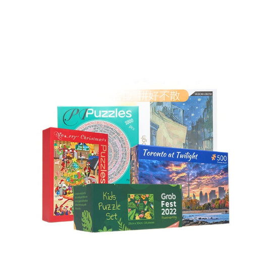 Customized 1000 Piece Adult Puzzle 500 Piece Paper Toy Foreign Trade Cross-Border Manufacturer Popular Puzzle Processing