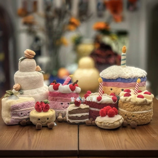 Birthday Cake Plush Wedding Toss Doll