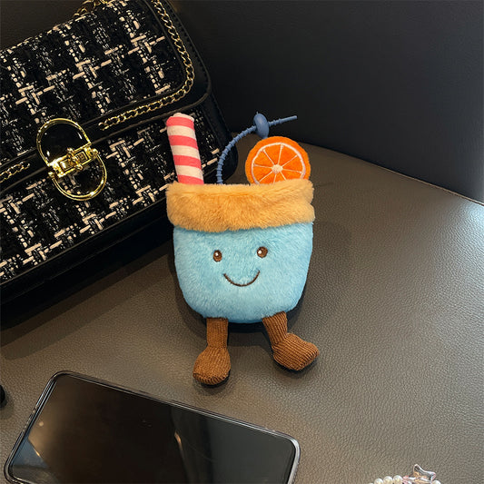Fruit and Vegetable Plush Keychain Claw Machine Doll