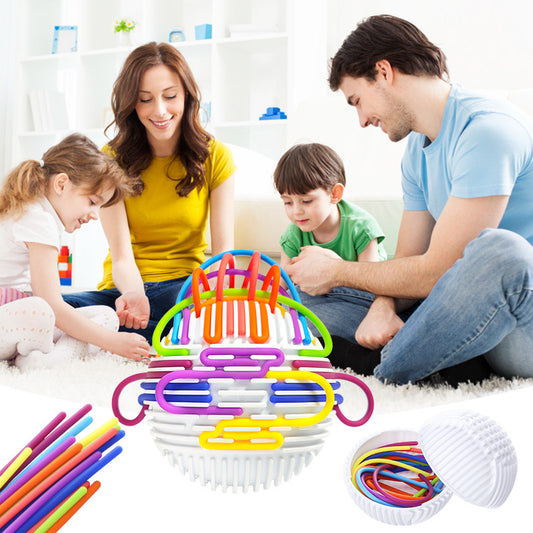 Amazon 3D Sensory Ball Diy Silicone Sensory Decompression Board Educational Toy Silicone Twisting Rope Activity Decompression Board