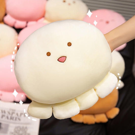 Octopus Plush Ball Hand Warmer Pillow