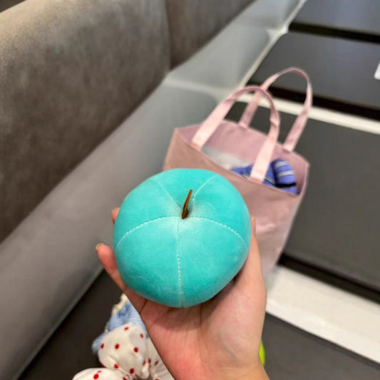 Cute Apple Stress Relief Stuffed Plush Desk Companion Gift Plush Toy