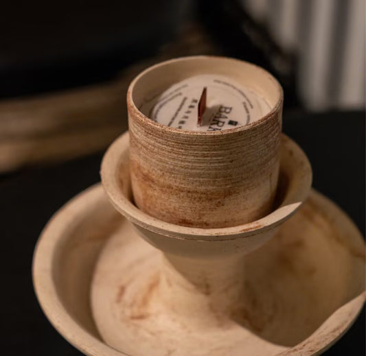 Double-Layer Multifunctional Candle Holder Vessel